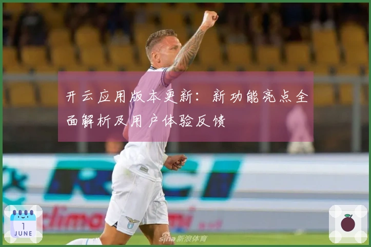 开云应用版本更新：新功能亮点全面解析及用户体验反馈